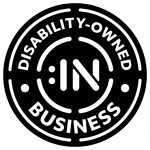 Disability-Owned Business Logo Black