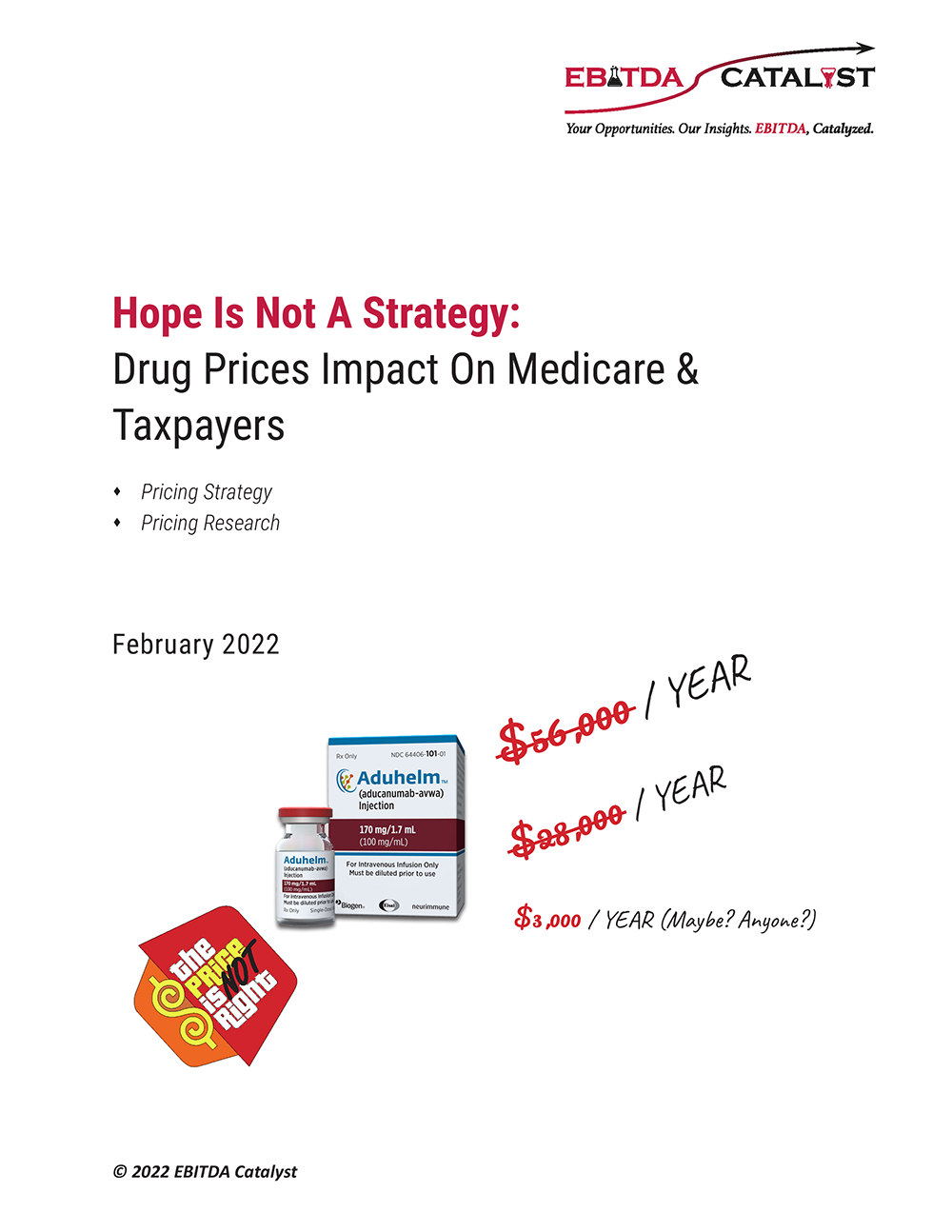 Hope Is Not A Strategy