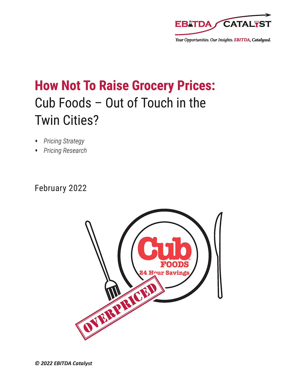 How Not To Raise Grocery Prices